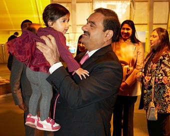 No wealth can match the shine of these eyes, says Gautam Adani about granddaughter