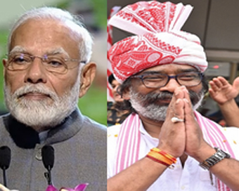 PM Modi wishes Oppn CM Hemant Soren on his 49th birthday 