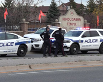 Another arrest made in connection with Brampton Hindu temple attack 