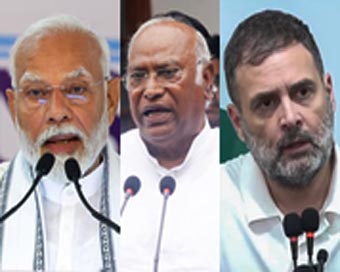 PM Modi, Rahul greet Kharge on his 82nd birthday 