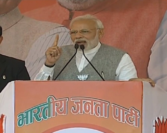 Save Madhya Pradesh from Congress appeasement politics: PM