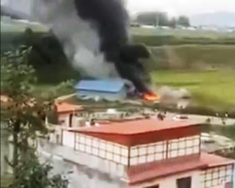 Watch Video: Four killed as plane with 19 people on board crashes in Nepal