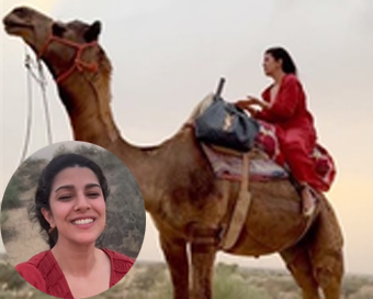 Nimrat Kaur shares throwback clip riding a camel 