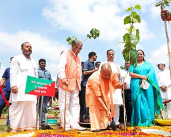 UP CM launches tree plantation campaign