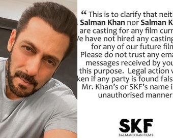 Salman Khan issues notice against fake casting calls under his name