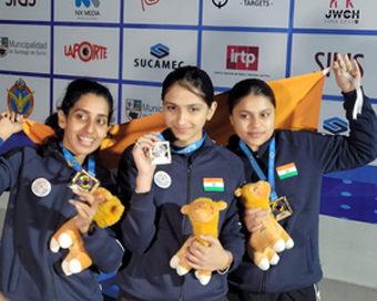 Indian shooters kickstart JJunior World Championship campaign with two gold